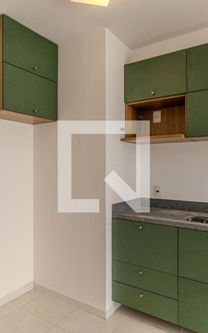 Studio à venda com 28m², 1 quarto e sem vagaCozinha