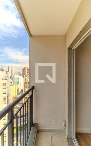 Studio à venda com 28m², 1 quarto e sem vagaVaranda