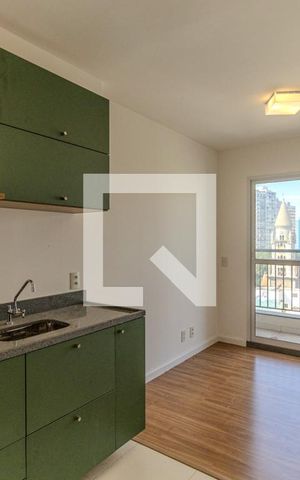 Studio à venda com 28m², 1 quarto e sem vagaCozinha