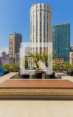 Studio à venda com 28m², 1 quarto e sem vaga Studio à venda com 28m², 1 quarto e sem vagaTerraço