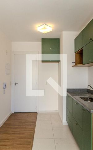 Studio à venda com 28m², 1 quarto e sem vagaCozinha