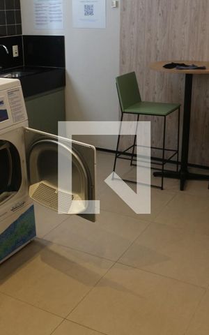 Studio à venda com 19m², 1 quarto e sem vagaLavanderia