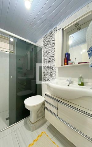 Casa para alugar com 125m², 2 quartos e 2 vagasBanheiro