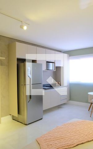 Studio para alugar com 25m², 1 quarto e sem vagaSala