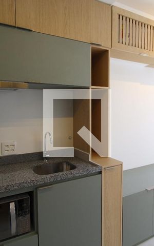 Studio para alugar com 27m², 1 quarto e sem vagaSala/Cozinha