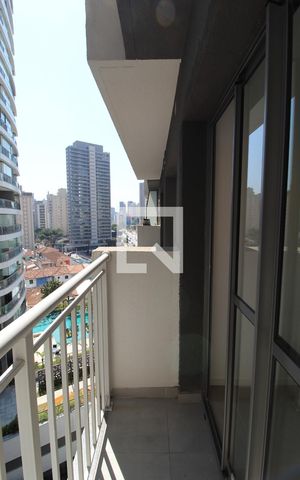 Studio para alugar com 27m², 1 quarto e sem vagaVaranda