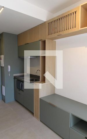Studio para alugar com 27m², 1 quarto e sem vagaSala/Cozinha