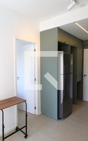 Studio para alugar com 27m², 1 quarto e sem vagaSala/Cozinha