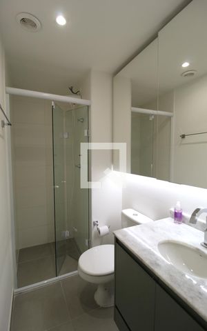 Studio para alugar com 27m², 1 quarto e sem vagaBanheiro