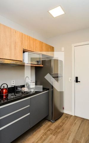 Studio à venda com 26m², 1 quarto e 1 vaga Studio à venda com 26m², 1 quarto e 1 vagaCozinha