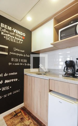 Studio à venda com 31m², 1 quarto e 1 vaga Studio à venda com 31m², 1 quarto e 1 vagaStudio - Cozinha