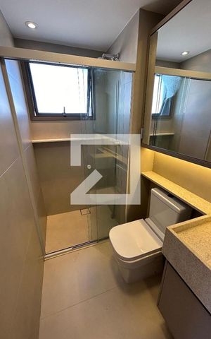 Apartamento para alugar com 100m², 3 quartos e 2 vagas Apartamento para alugar com 100m², 3 quartos e 2 vagasBanheiro