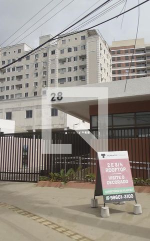 Apartamento para alugar com 60m², 2 quartos e sem vagaFachada e portaria