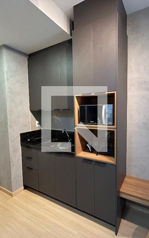 Apartamento à venda com 32m², 1 quarto e sem vaga Apartamento à venda com 32m², 1 quarto e sem vagaCozinha