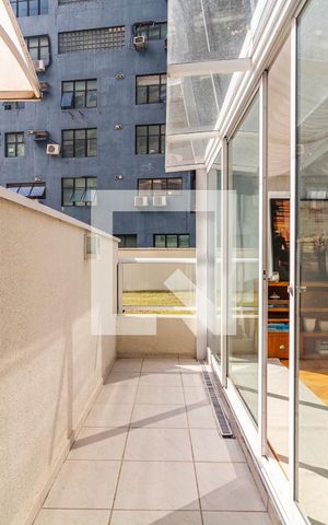 Apartamento para alugar com 104m², 1 quarto e 1 vagaQuintal