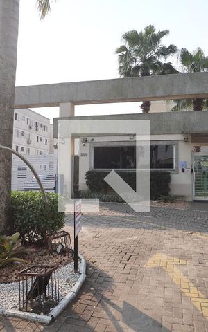 Apartamento para alugar com 42m², 2 quartos e 1 vagaFachada e portaria
