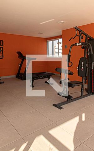 Apartamento para alugar com 37m², 2 quartos e sem vaga Apartamento para alugar com 37m², 2 quartos e sem vagaacademia_1