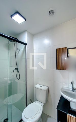 Apartamento à venda com 27m², 1 quarto e sem vagaBanheiro da Suíte