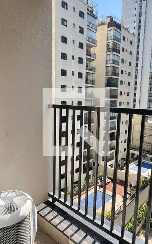 Apartamento para alugar com 35m², 1 quarto e 1 vaga Apartamento para alugar com 35m², 1 quarto e 1 vagaVaranda