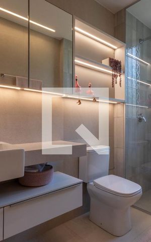 Apartamento à venda com 177m², 4 quartos e 3 vagas Apartamento à venda com 177m², 4 quartos e 3 vagasBanheiro