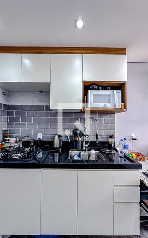 Apartamento à venda com 24m², 1 quarto e sem vagaCozinha e Área de Serviço