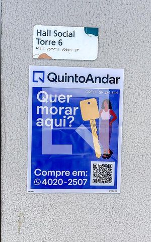 Apartamento à venda com 24m², 1 quarto e sem vagaPlaquinha