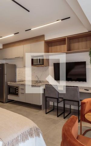 Studio para alugar com 29m², 1 quarto e sem vagaSala/Quarto