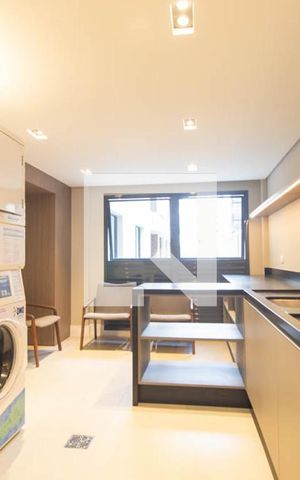 Apartamento para alugar com 30m², 1 quarto e sem vaga Apartamento para alugar com 30m², 1 quarto e sem vagaLavanderia