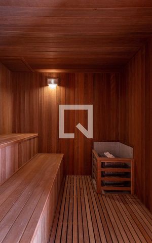 Studio para alugar com 29m², 1 quarto e sem vaga Studio para alugar com 29m², 1 quarto e sem vagaÁrea Comum - Sauna