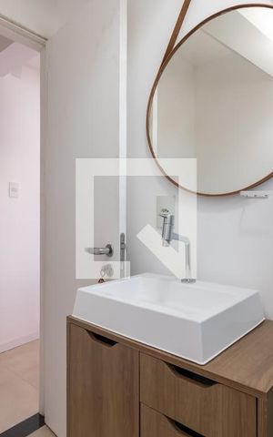 Apartamento para alugar com 26m², 1 quarto e sem vagaBanheiro