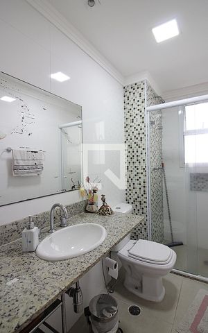 Apartamento à venda com 107m², 3 quartos e 2 vagasBanheiro Social