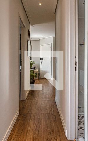 Apartamento à venda com 84m², 3 quartos e 2 vagascorredor para os comodos