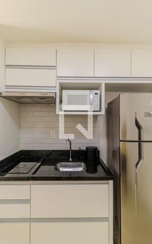 Studio para alugar com 28m², 1 quarto e sem vagaCozinha