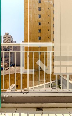 Studio para alugar com 28m², 1 quarto e sem vagaVaranda