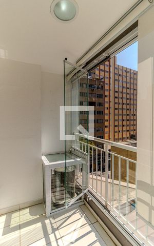 Studio para alugar com 28m², 1 quarto e sem vagaVaranda