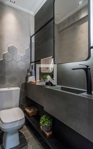 Apartamento à venda com 54m², 1 quarto e 1 vaga Apartamento à venda com 54m², 1 quarto e 1 vagaLavabo