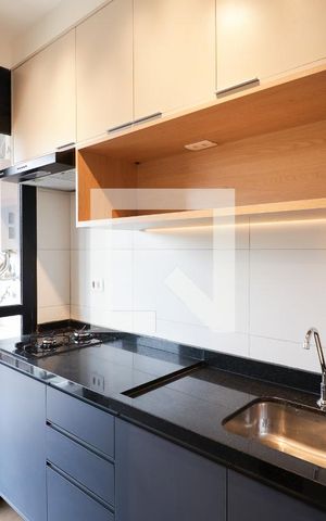 Apartamento à venda com 28m², 1 quarto e sem vagaCozinha e Área de Serviço