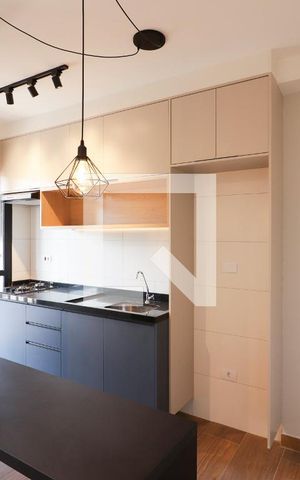 Apartamento à venda com 28m², 1 quarto e sem vagaCozinha e Área de Serviço
