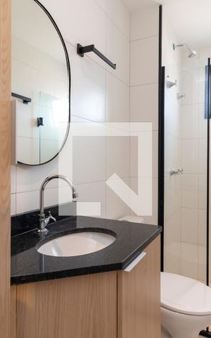 Apartamento para alugar com 28m², 1 quarto e sem vagaBanheiro