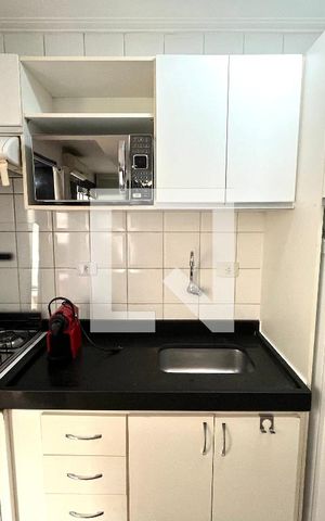 Studio à venda com 37m², 1 quarto e 1 vagaCozinha