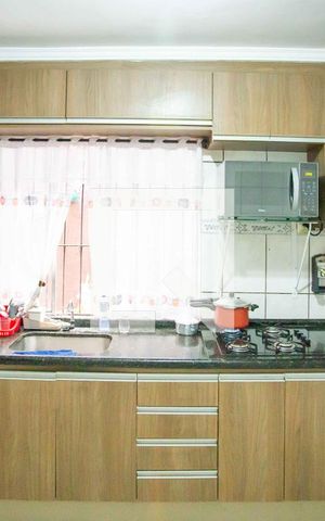 Casa à venda com 201m², 3 quartos e 2 vagas Casa à venda com 201m², 3 quartos e 2 vagasCozinha