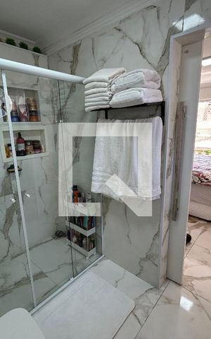 Apartamento para alugar com 115m², 3 quartos e 1 vagaBanheiro da Suíte 1