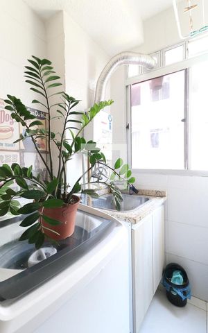 Apartamento à venda com 50m², 2 quartos e 1 vaga Apartamento à venda com 50m², 2 quartos e 1 vagaÁrea de Serviço