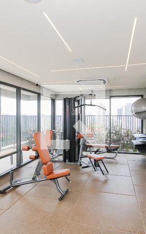 Studio à venda com 27m², 1 quarto e sem vaga Studio à venda com 27m², 1 quarto e sem vagaAcademia