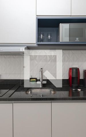 Studio à venda com 27m², 1 quarto e sem vaga Studio à venda com 27m², 1 quarto e sem vagaCozinha