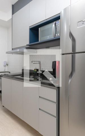 Studio à venda com 27m², 1 quarto e sem vaga Studio à venda com 27m², 1 quarto e sem vagaCozinha