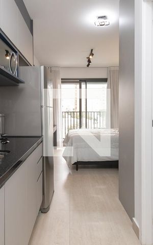 Studio à venda com 27m², 1 quarto e sem vaga Studio à venda com 27m², 1 quarto e sem vagaCozinha