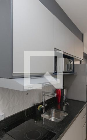 Studio à venda com 27m², 1 quarto e sem vaga Studio à venda com 27m², 1 quarto e sem vagaCozinha