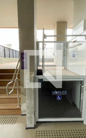 Studio à venda com 26m², 1 quarto e sem vaga Studio à venda com 26m², 1 quarto e sem vagaAcessibilidade