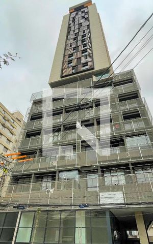 Studio à venda com 26m², 1 quarto e sem vaga Studio à venda com 26m², 1 quarto e sem vagaFachada
